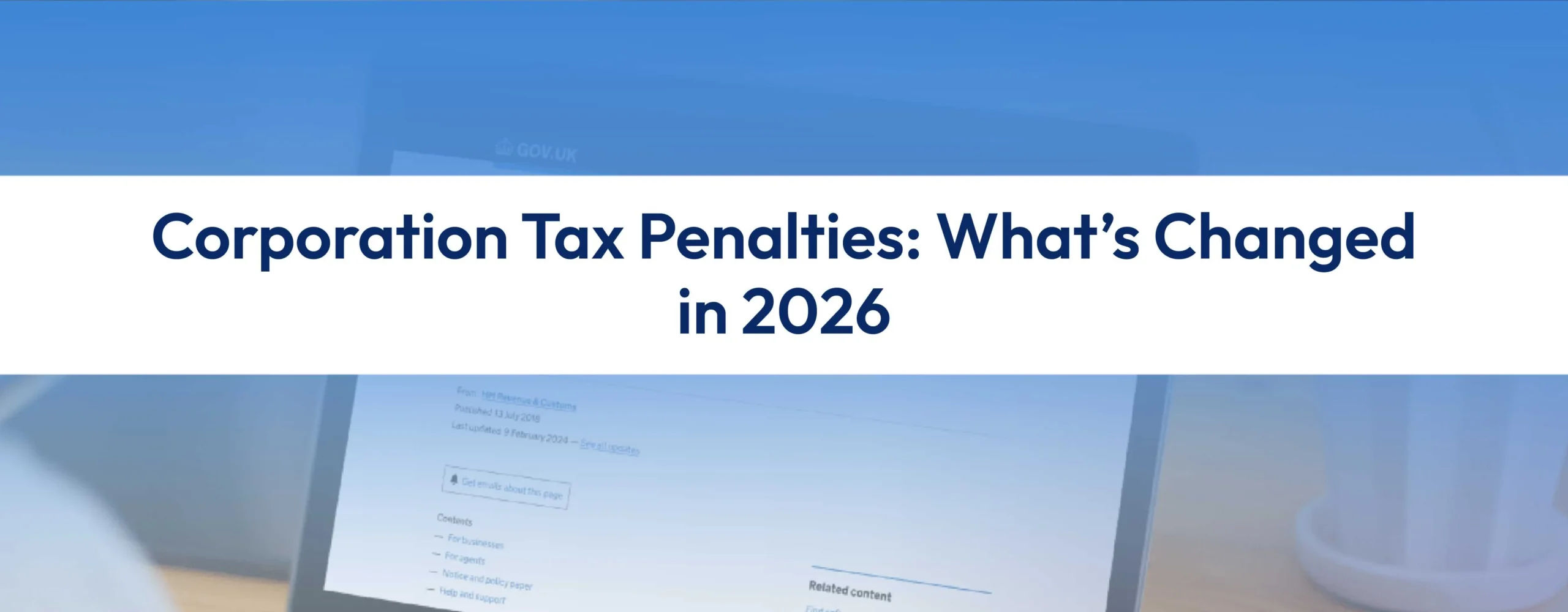 Corporation Tax Penalties