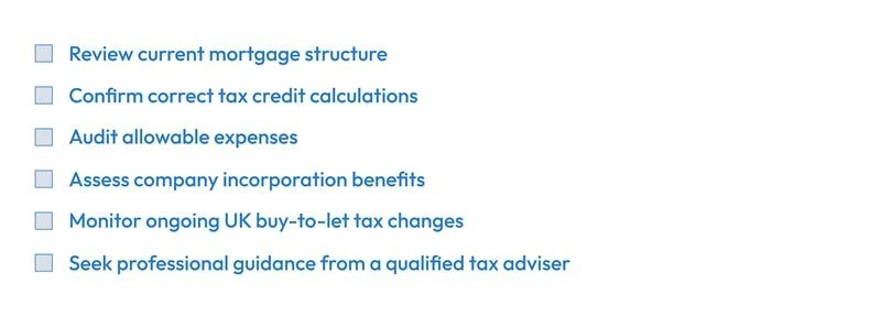 Summary Checklist for Landlords Summary Checklist for Landlords