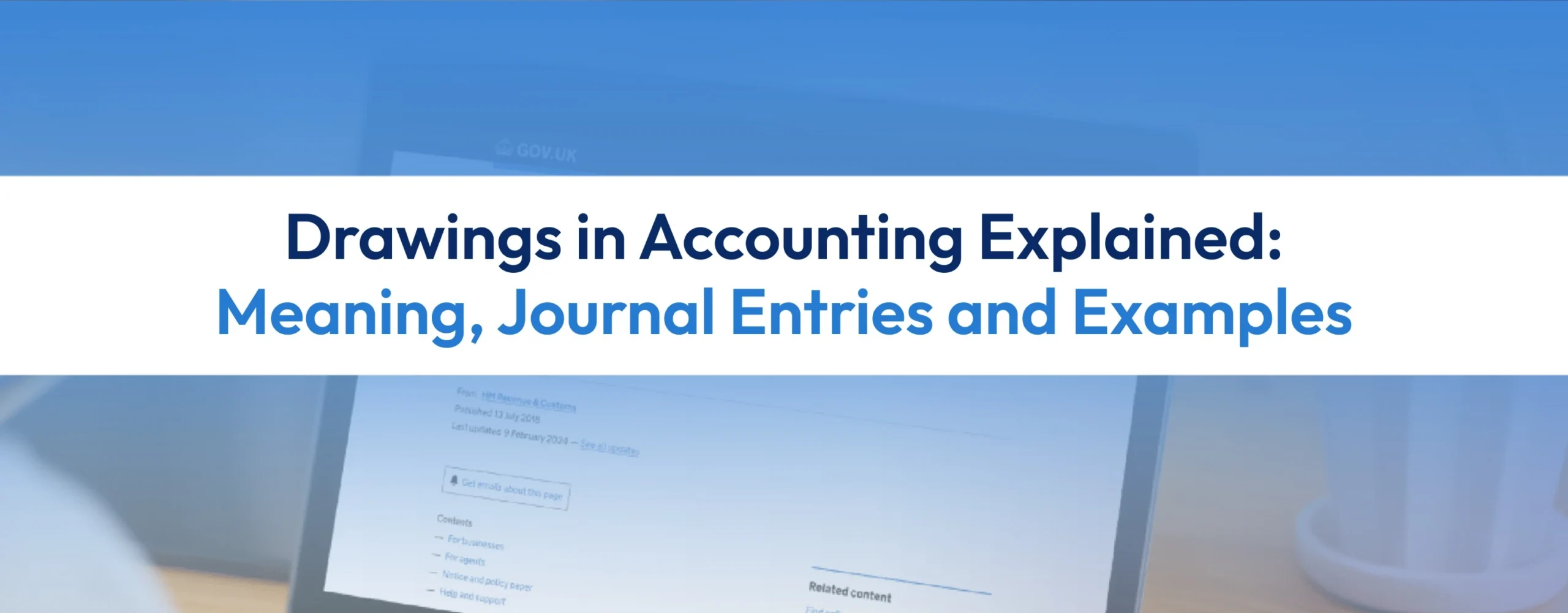 Drawings in Accounting